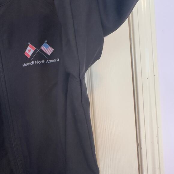 Cutter & Buck WeatherTec Microsoft North America Double Zip Jacket Size L - Picture 8 of 15